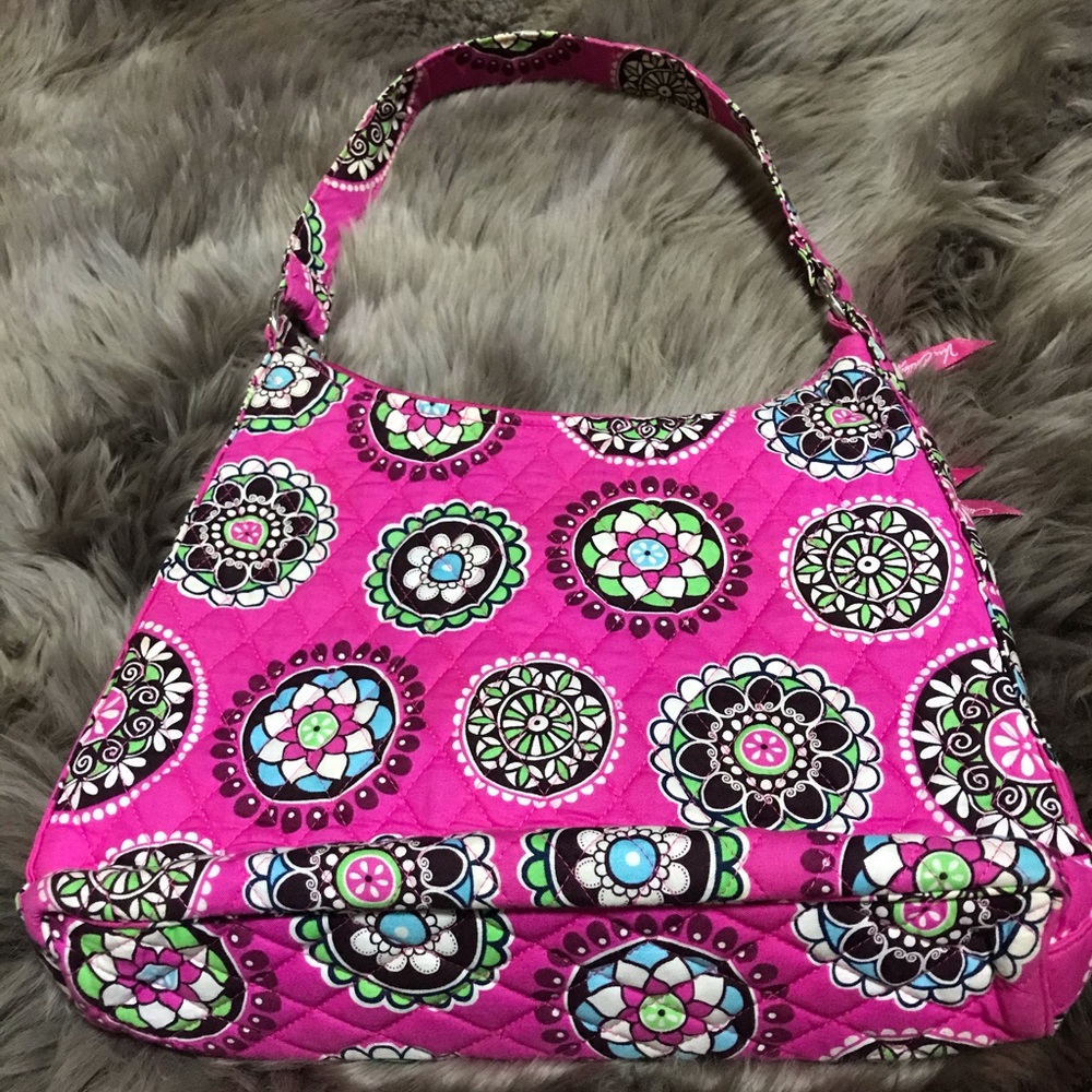 Pink Floral Vera Bradley Handbag